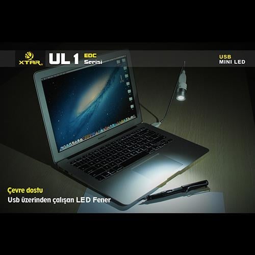 Xtar UL1 180 Lm Led Fener USB