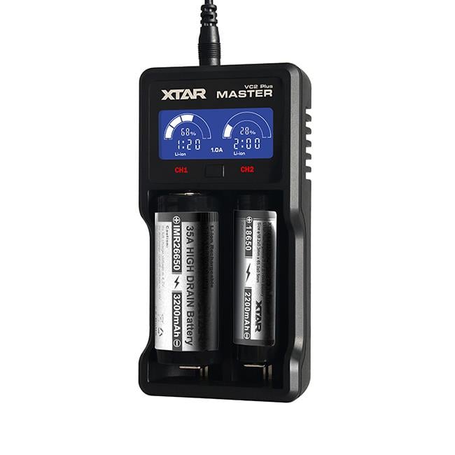 Xtar VC2 Universal Plus Master - Li-ion/Ni-Mh/Ni-Cd Pil Şarj Cihazı