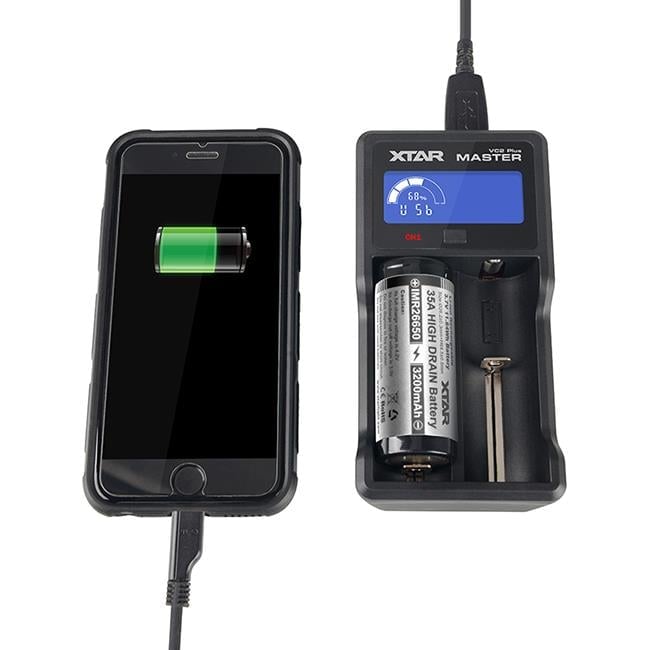 Xtar VC2 Universal Plus Master - Li-ion/Ni-Mh/Ni-Cd Pil Şarj Cihazı