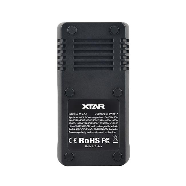 Xtar VC2 Universal Plus Master - Li-ion/Ni-Mh/Ni-Cd Pil Şarj Cihazı