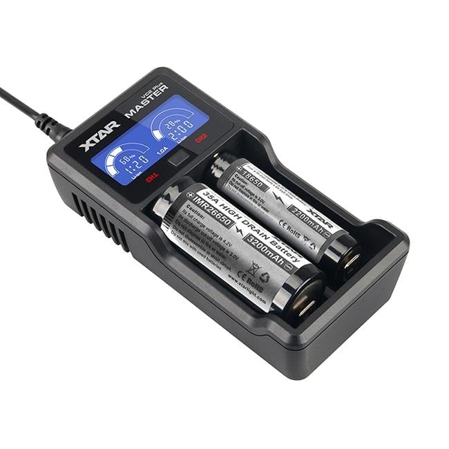 Xtar VC2 Universal Plus Master - Li-ion/Ni-Mh/Ni-Cd Pil Şarj Cihazı