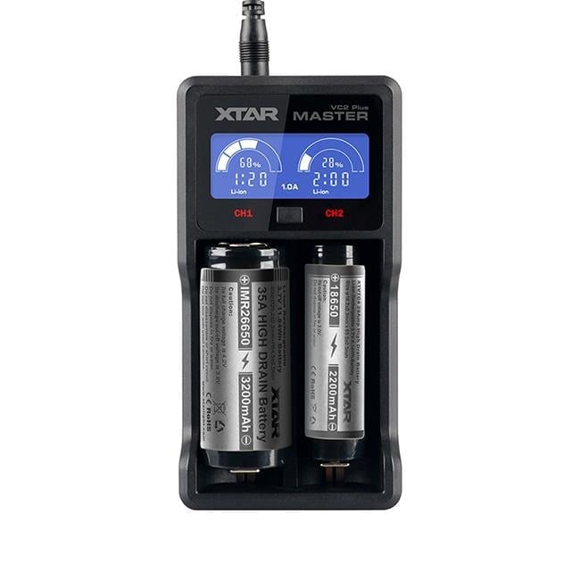 Xtar VC2 Universal Plus Master - Li-ion/Ni-Mh/Ni-Cd Pil Şarj Cihazı