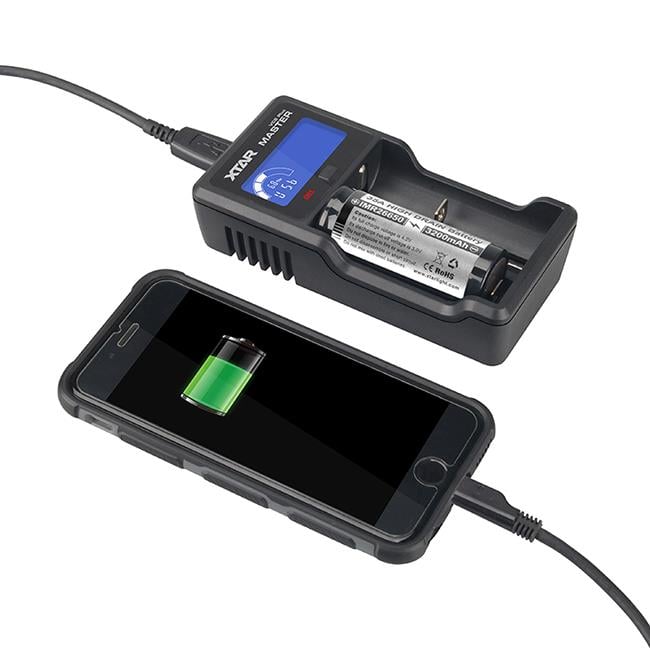 Xtar VC2 Universal Plus Master - Li-ion/Ni-Mh/Ni-Cd Pil Şarj Cihazı