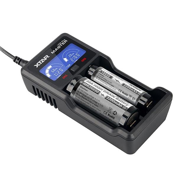 Xtar VC2 Universal Plus Master - Li-ion/Ni-Mh/Ni-Cd Pil Şarj Cihazı