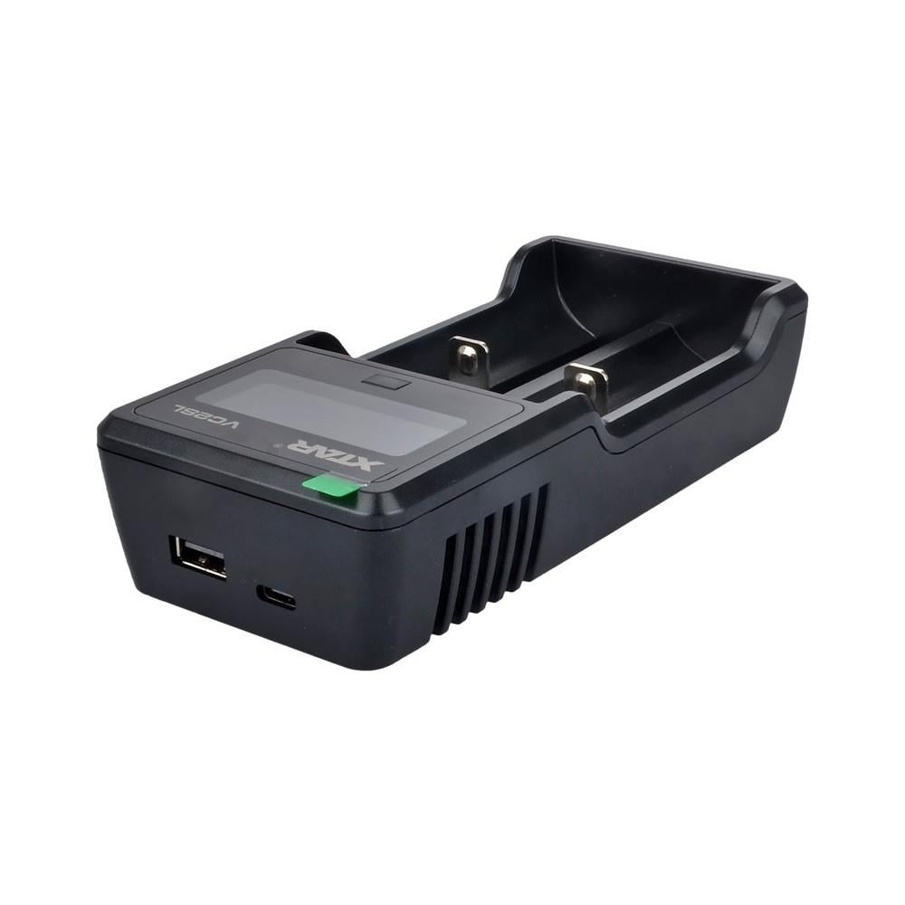 Xtar VC2SL - Taşınabilir LCD Ekranlı Li-ion/Ni-Mh/Ni-Cd Pil Şarj Cihazı - 2li