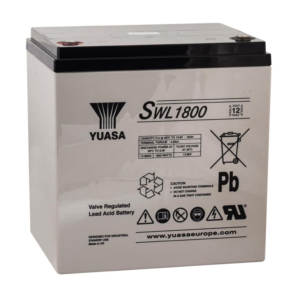 Yuasa SWL1800 12V 56 Ah Bakımsız Kuru Akü