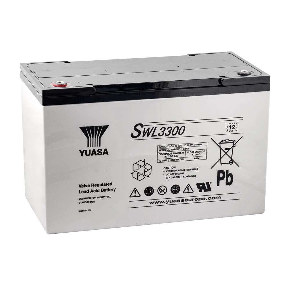Yuasa SWL3300 12V 102.5 Ah Bakımsız Kuru Akü