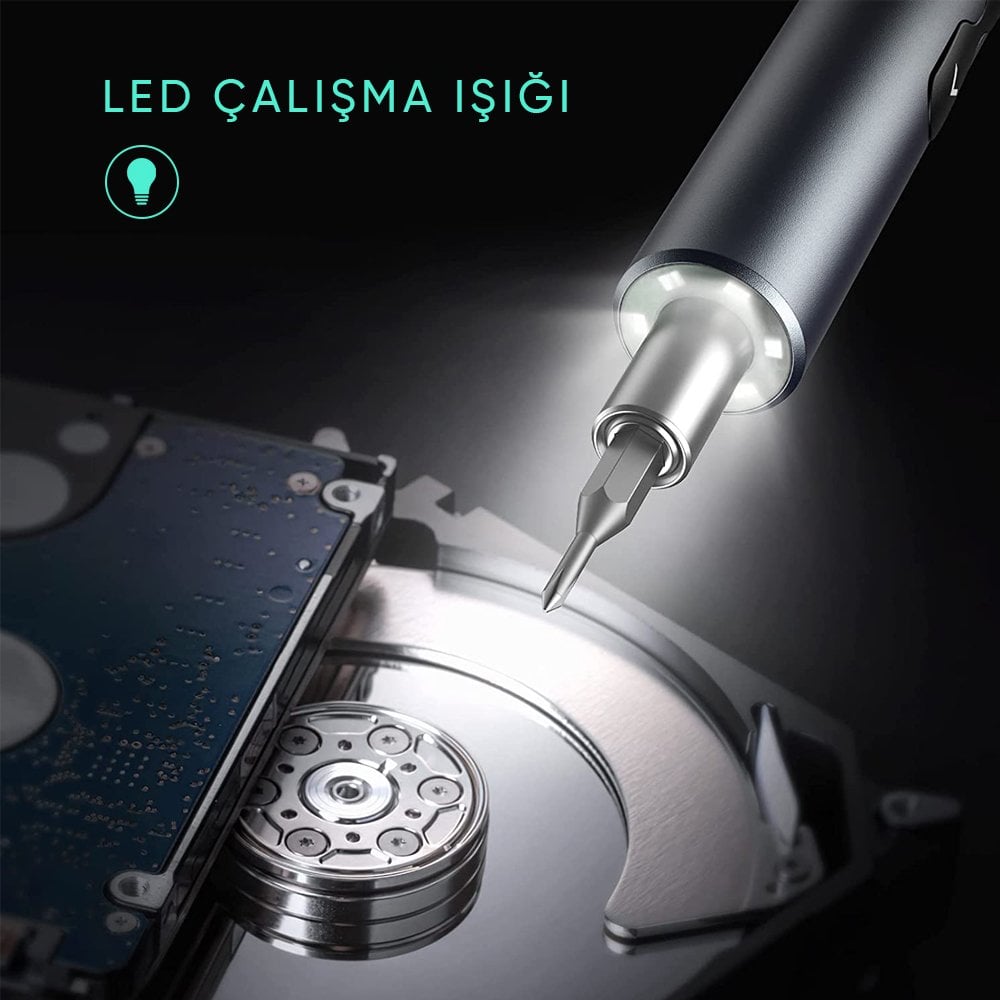 Noyafa NO-882037 28 in 1 Mini Şarjlı Tornavida Seti