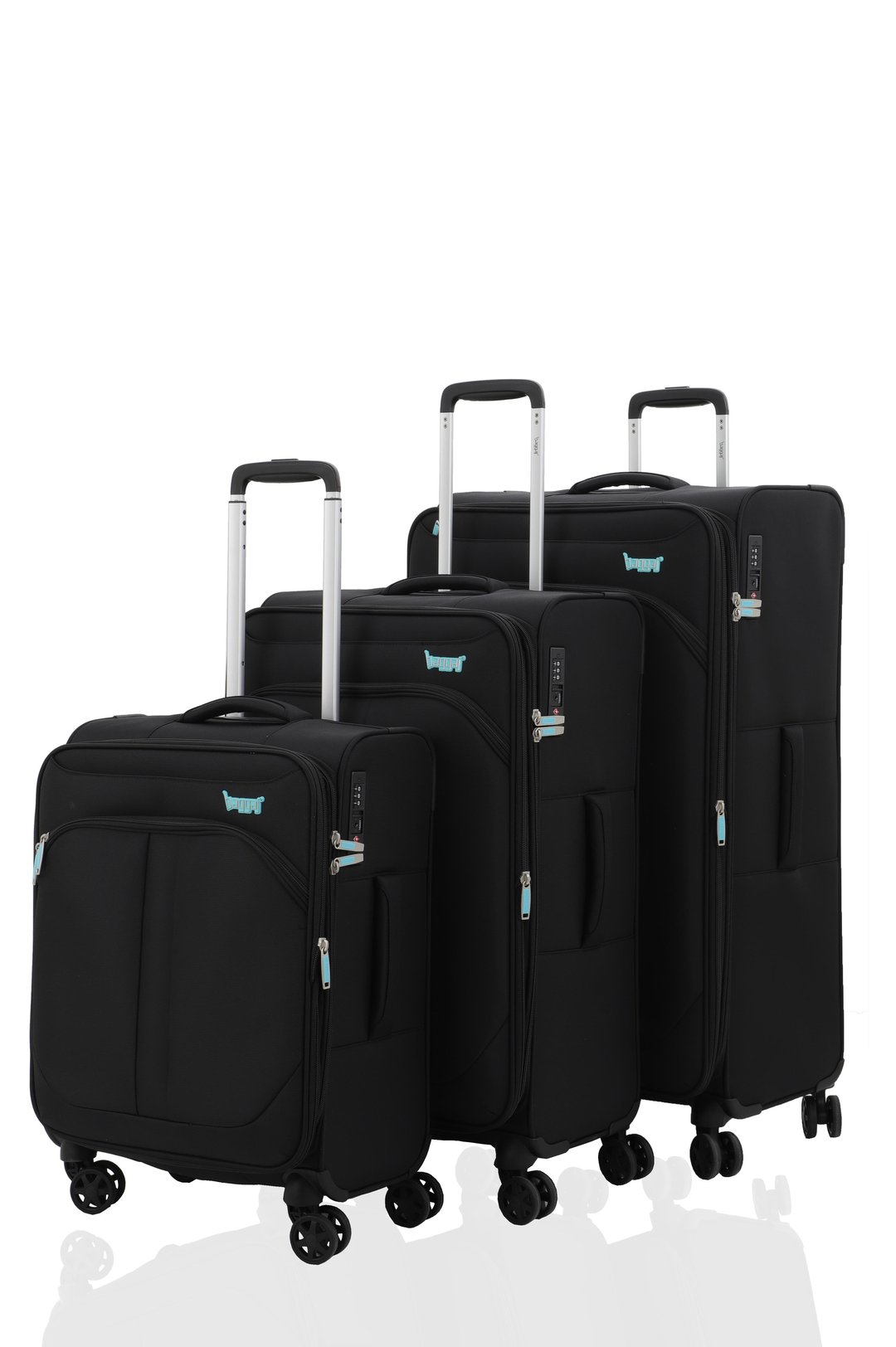 Baggaj V2411 super lıght siyah set