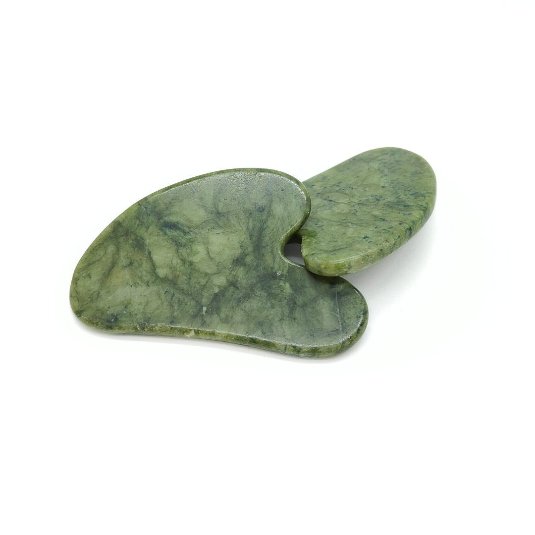 Gua Sha Yüz Masaj Taşı - Yeşim Taşı