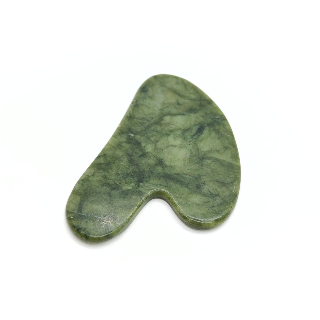 Gua Sha Yüz Masaj Taşı - Yeşim Taşı