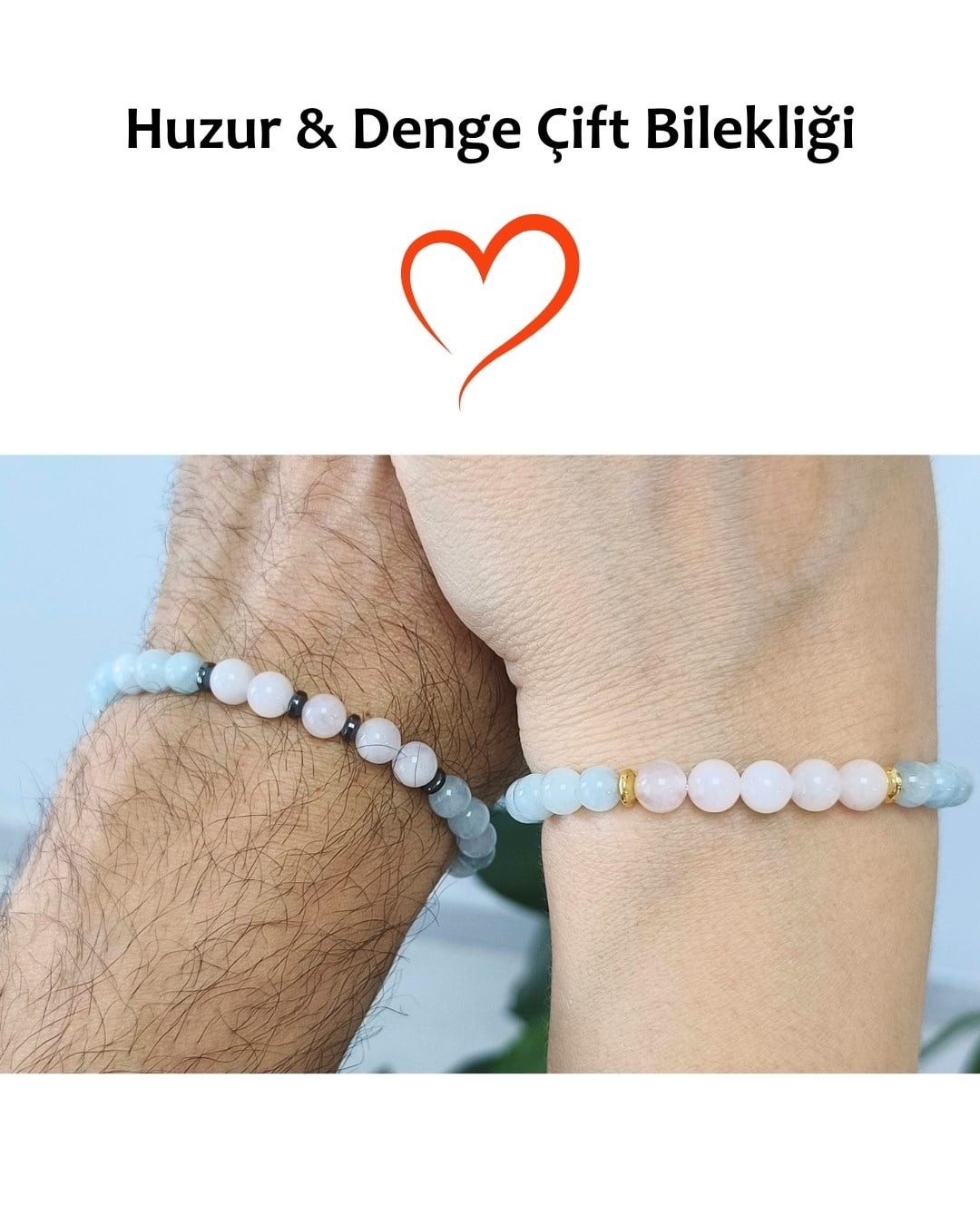 Huzur ve Denge Çift Bilekliği