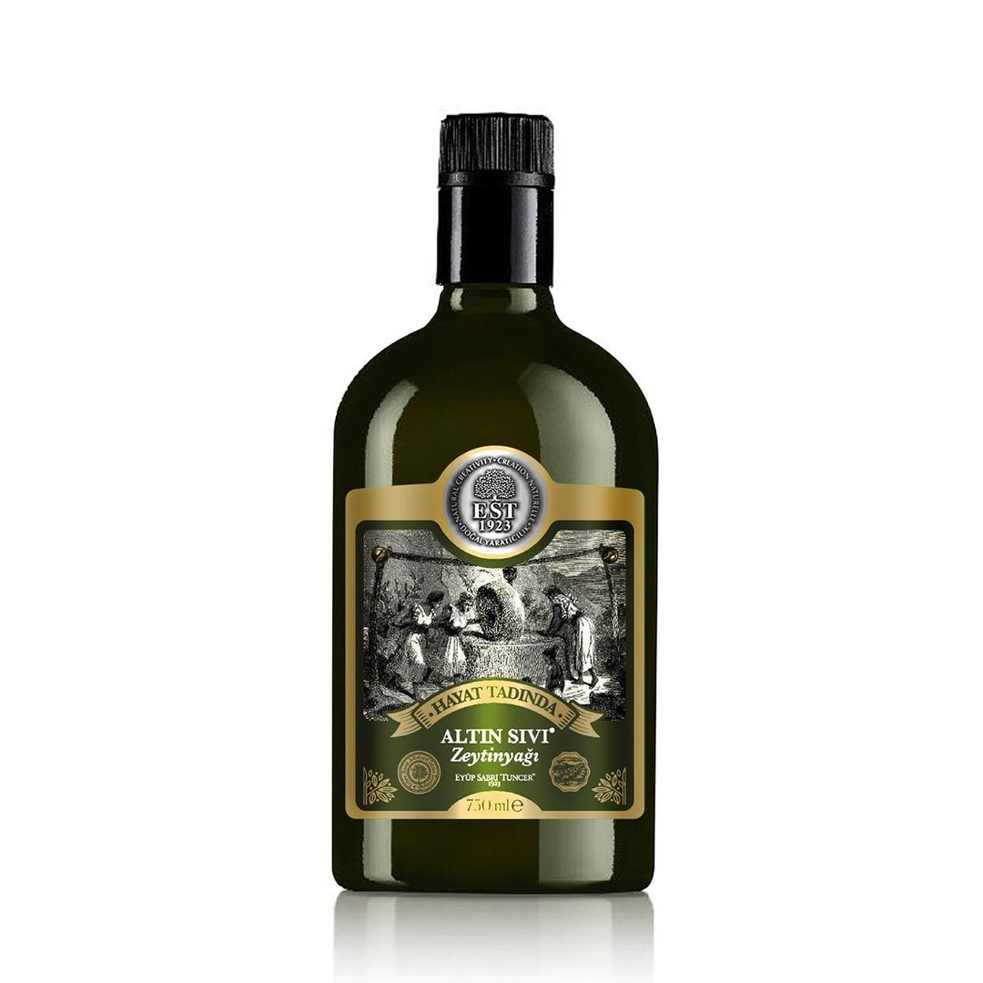 Altın Sıvı Zeytinyağı 750 ml - Cam Şişe