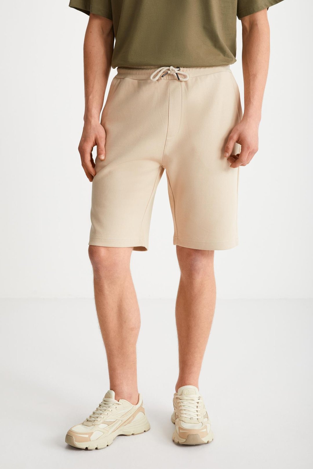 CAMILLO Straight Regular Bej  Şort & Bermuda