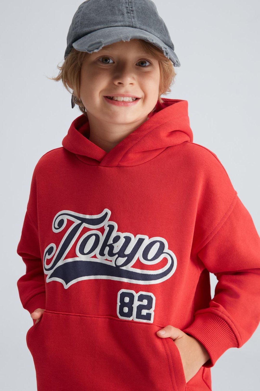 DONOVAN Erkek Çocuk Pamuk Kırmızı Eşofman Takımı