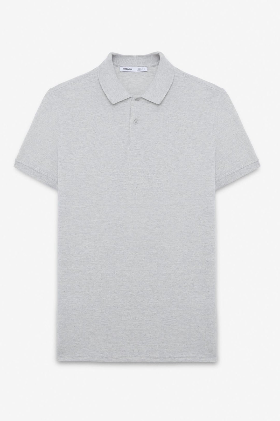 FLEXORE Erkek %100 Pamuk Kısa Kollu Regular Fit Grimelanj Polo Yaka T-Shirt
