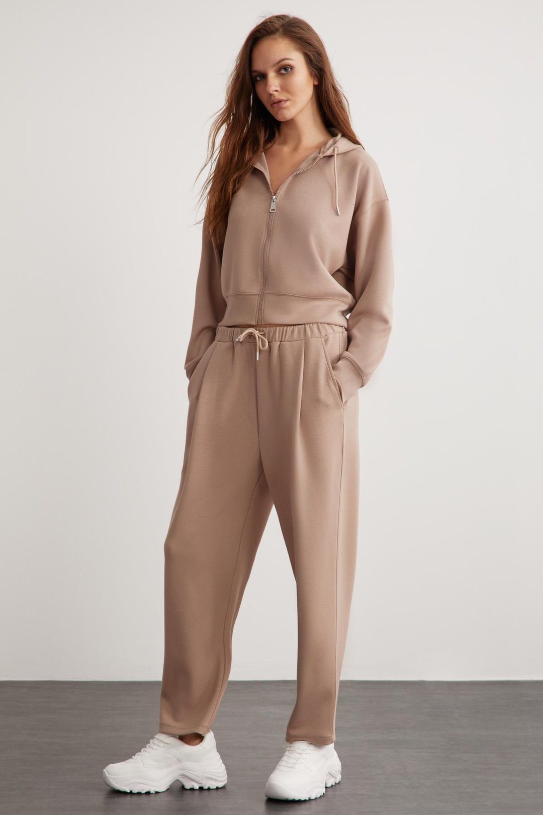 GIADA  Relaxed Vizon Tekli Eşofman Altı