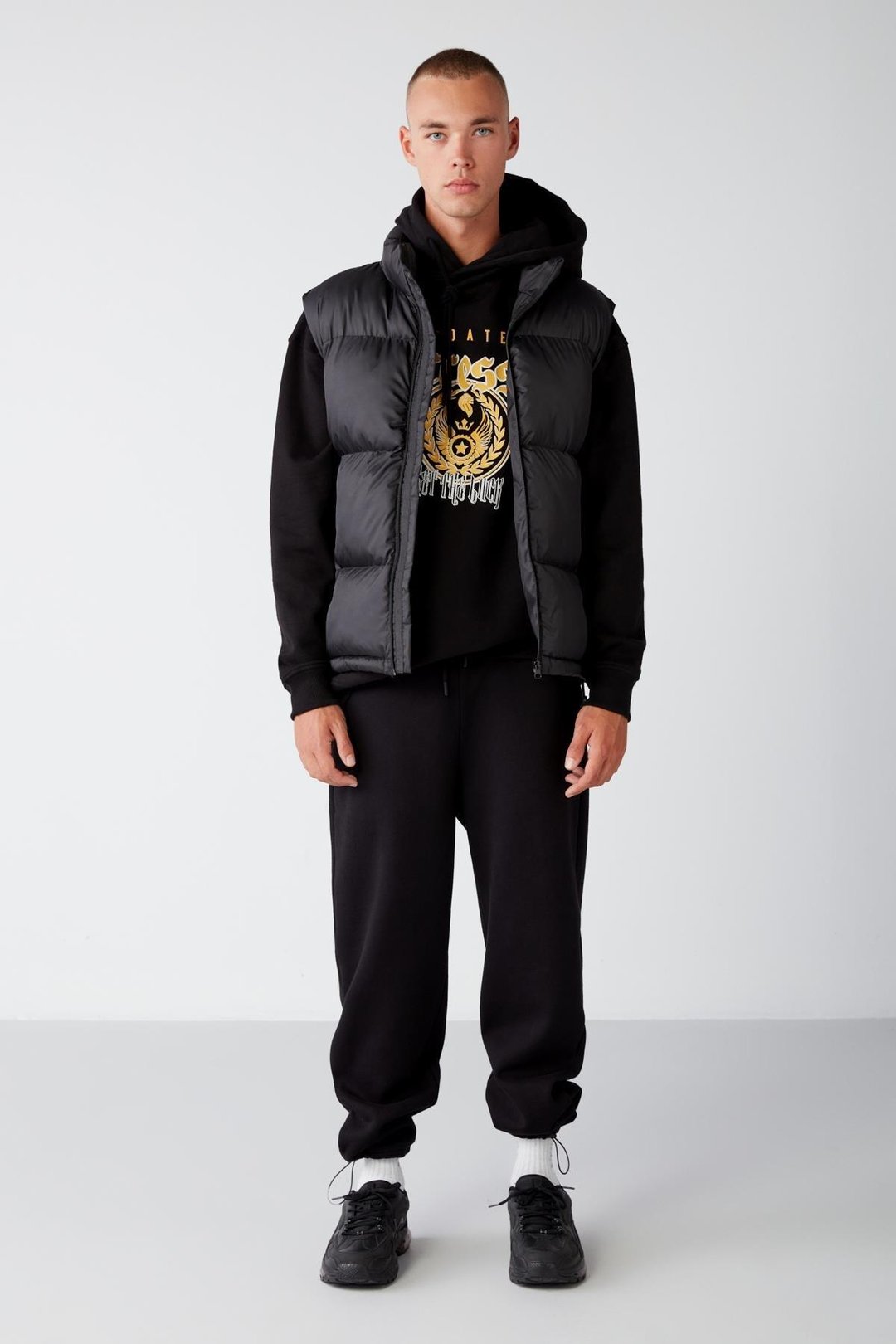 INTERNAL Relaxed Comfort Siyah  Eşofman Altı