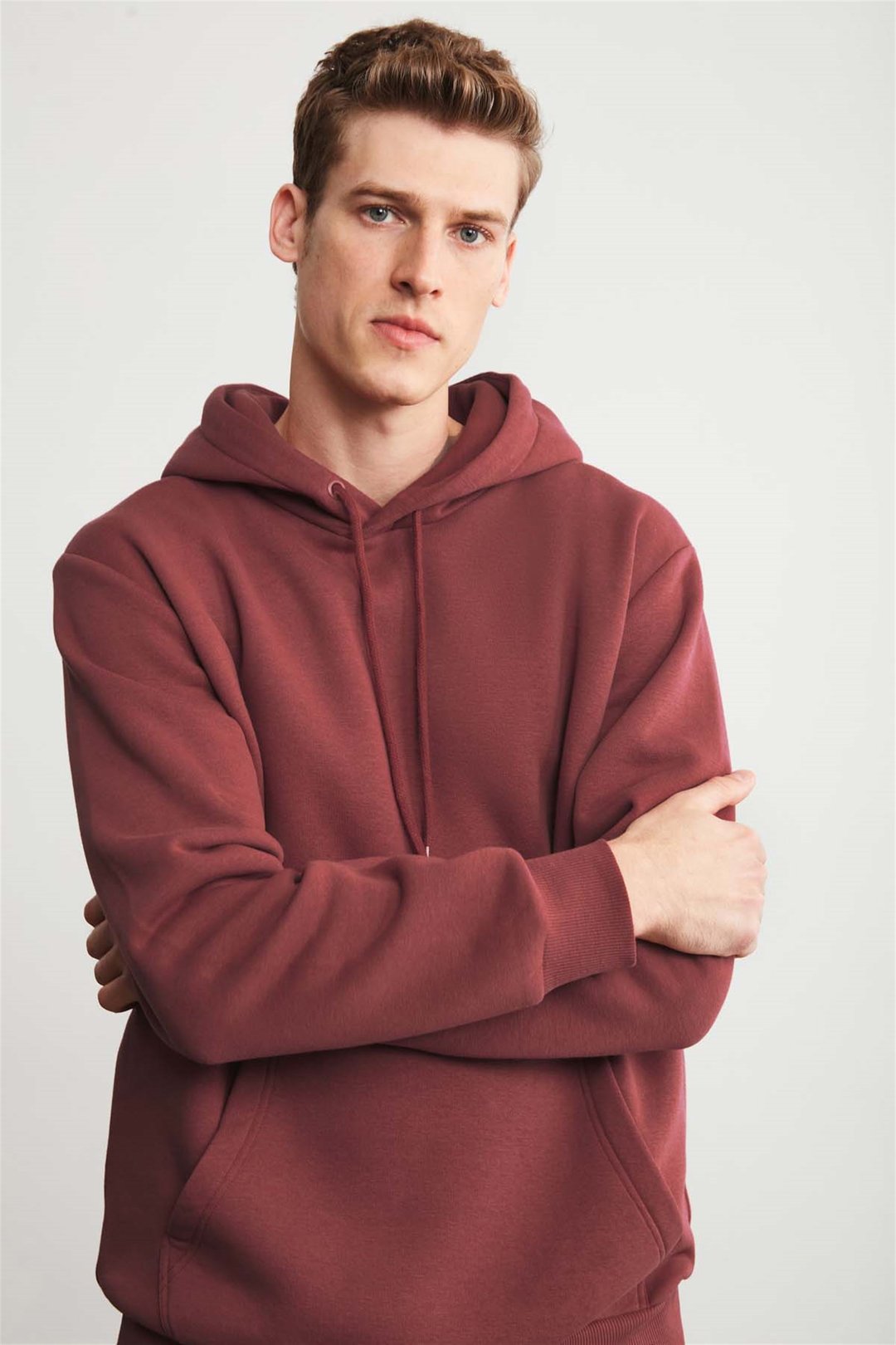 JORGE Örme Regular Kiremit Rengi  Sweatshirt