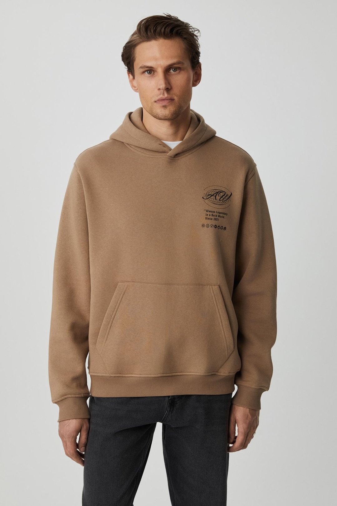 LEGANDARY Erkek Yumuşacık Vizon Sweatshirt