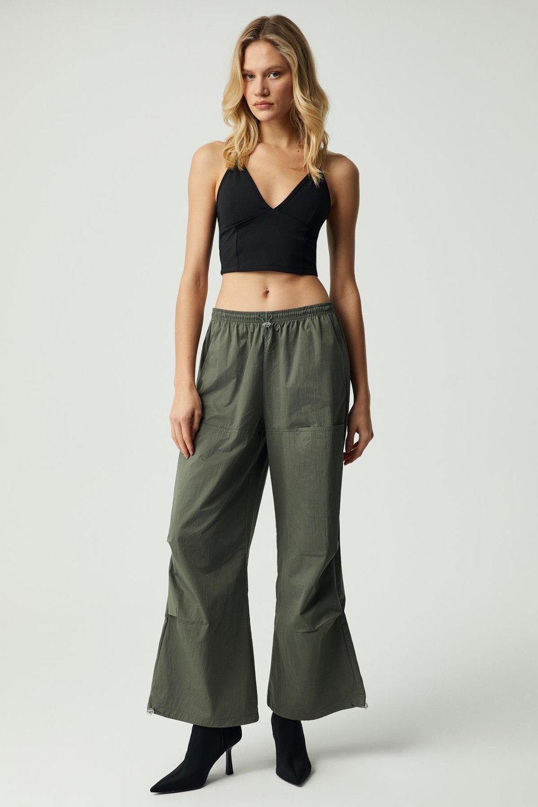 LILIANE Kadın Açık Haki Pantolon