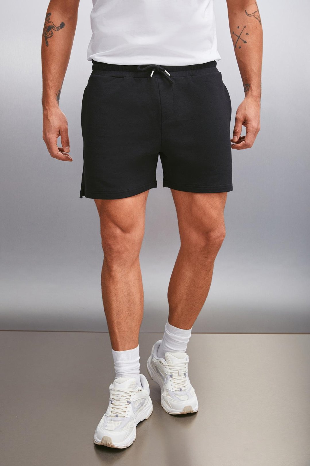 LUCI Erkek Regular Siyah Şort