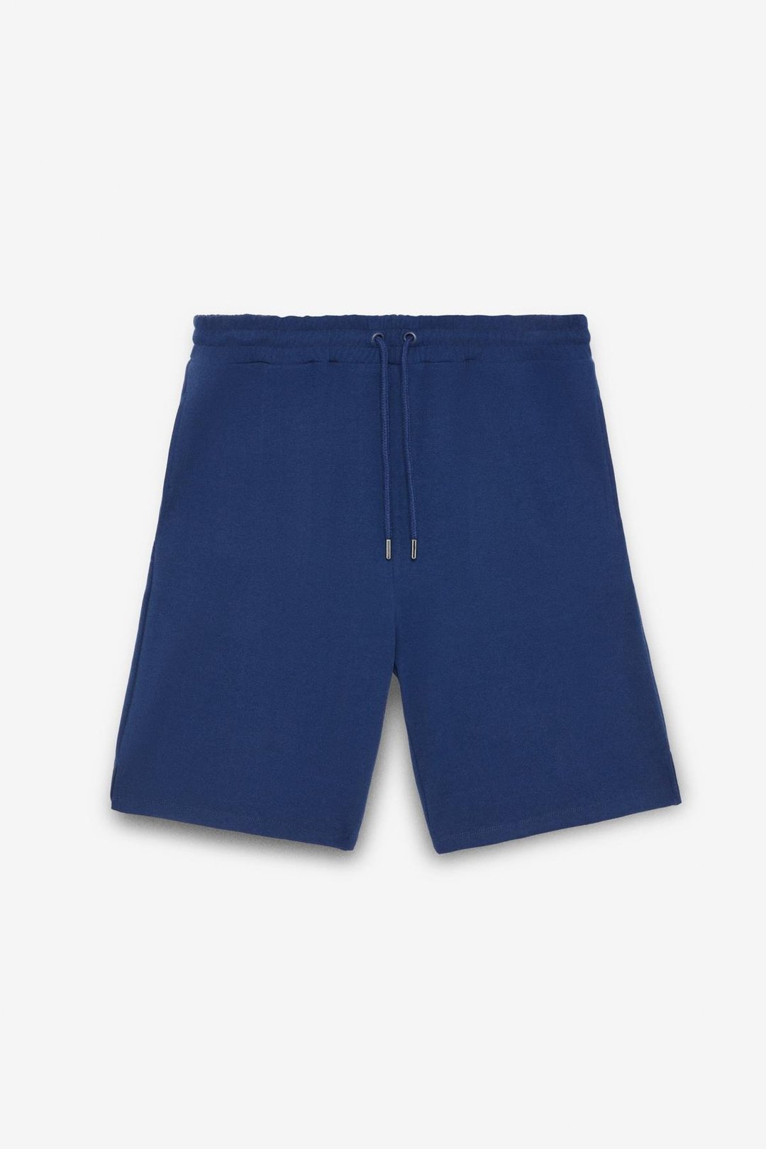 MATSEN Erkek Beli Lastikli Yan ve Arka Cepli Relaxed Lacivert Şort