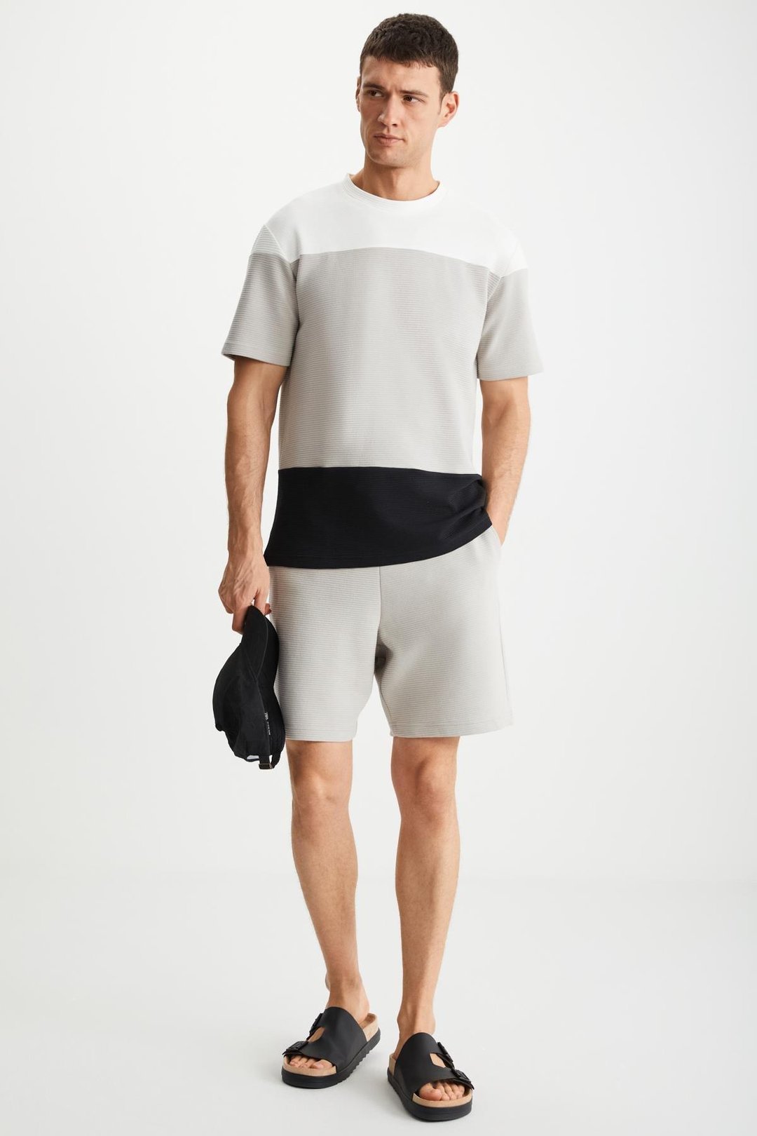 RAMADANP004 Erkek Bej Şort