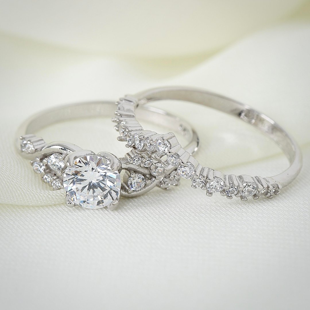 Pırlanta Montür Prensesin Düşü Tween Gümüş Yüzük