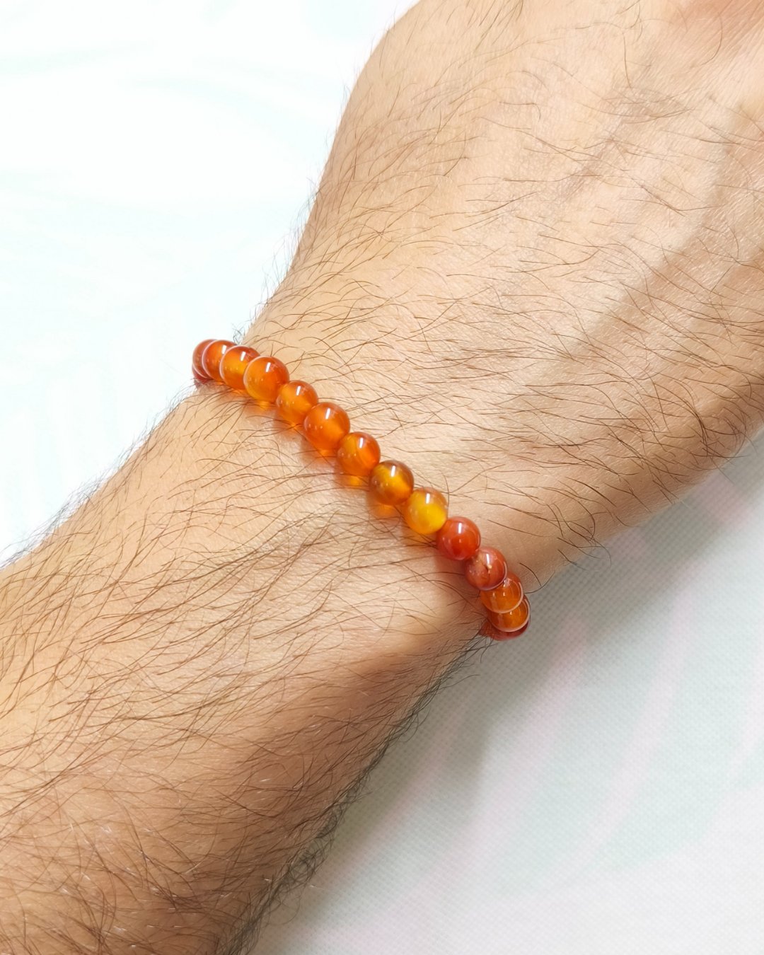 Karnelyan Akik - Kararlılık, Nazar Kalkanı ve Stresle Baş Etme - 6 mm