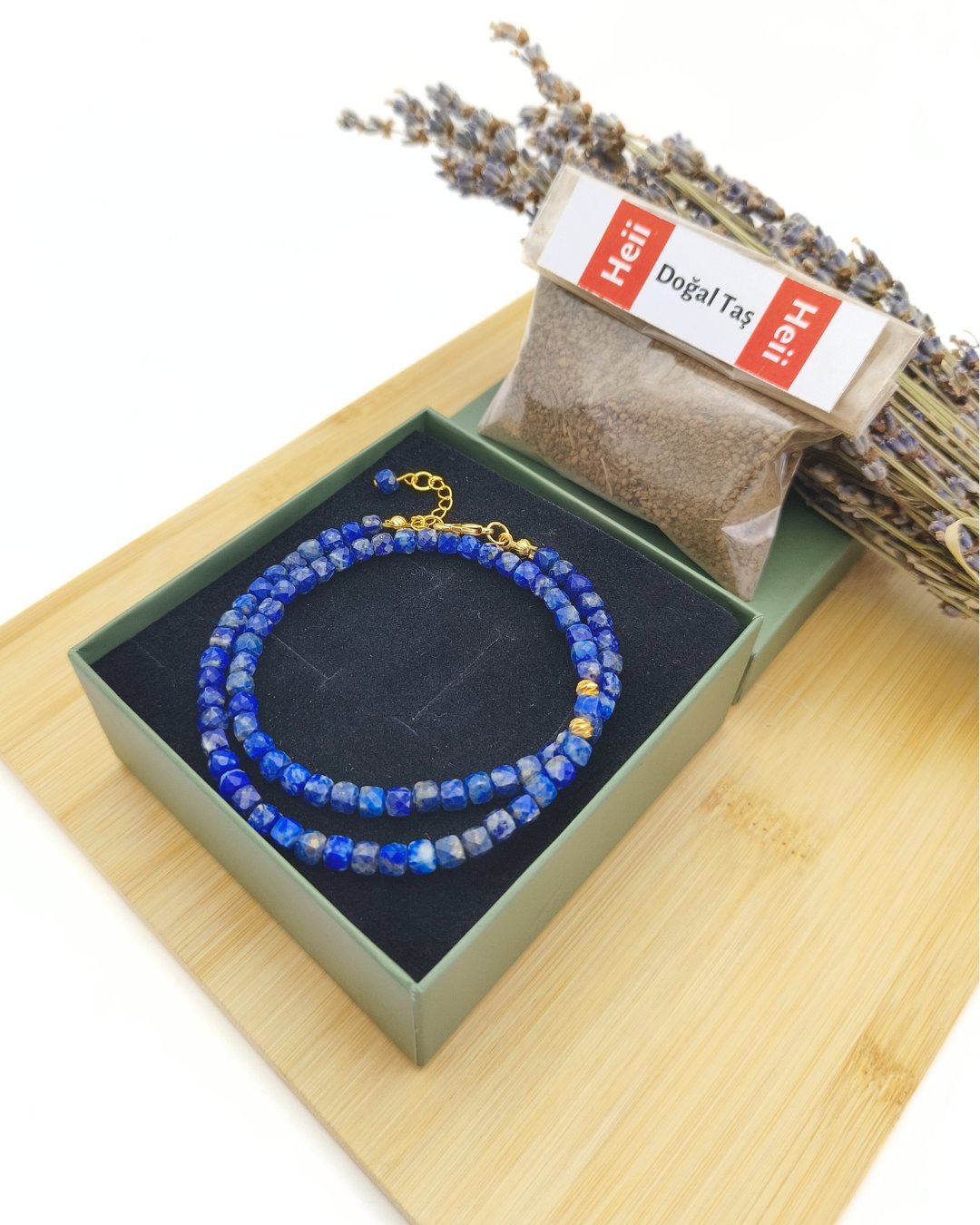 Lapis Lazuli Kolye - Frekansınızı Yükseltin, Hitabetinizi Güçlendirin