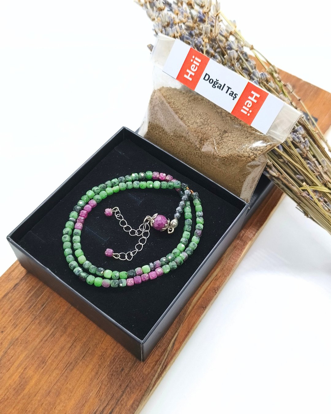 Yakut Zoisit 99'luk Tesbih 4x4 mm