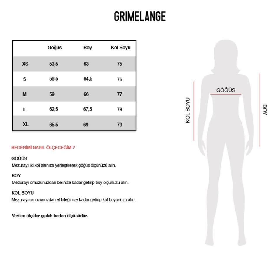 ADRIELLE Kadın Sıcak Tutan Nakış Detaylı Relaxed 3 İplik Organik Pamuk Ekru Sweatshirt