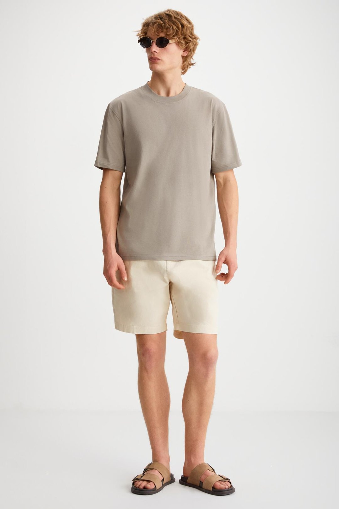 Alessandro Erkek 4'lü Organik Pamuk Regular Kalın Dokulu Bisiklet yaka Pmb- Gri- Vzn- Byz T-Shirt