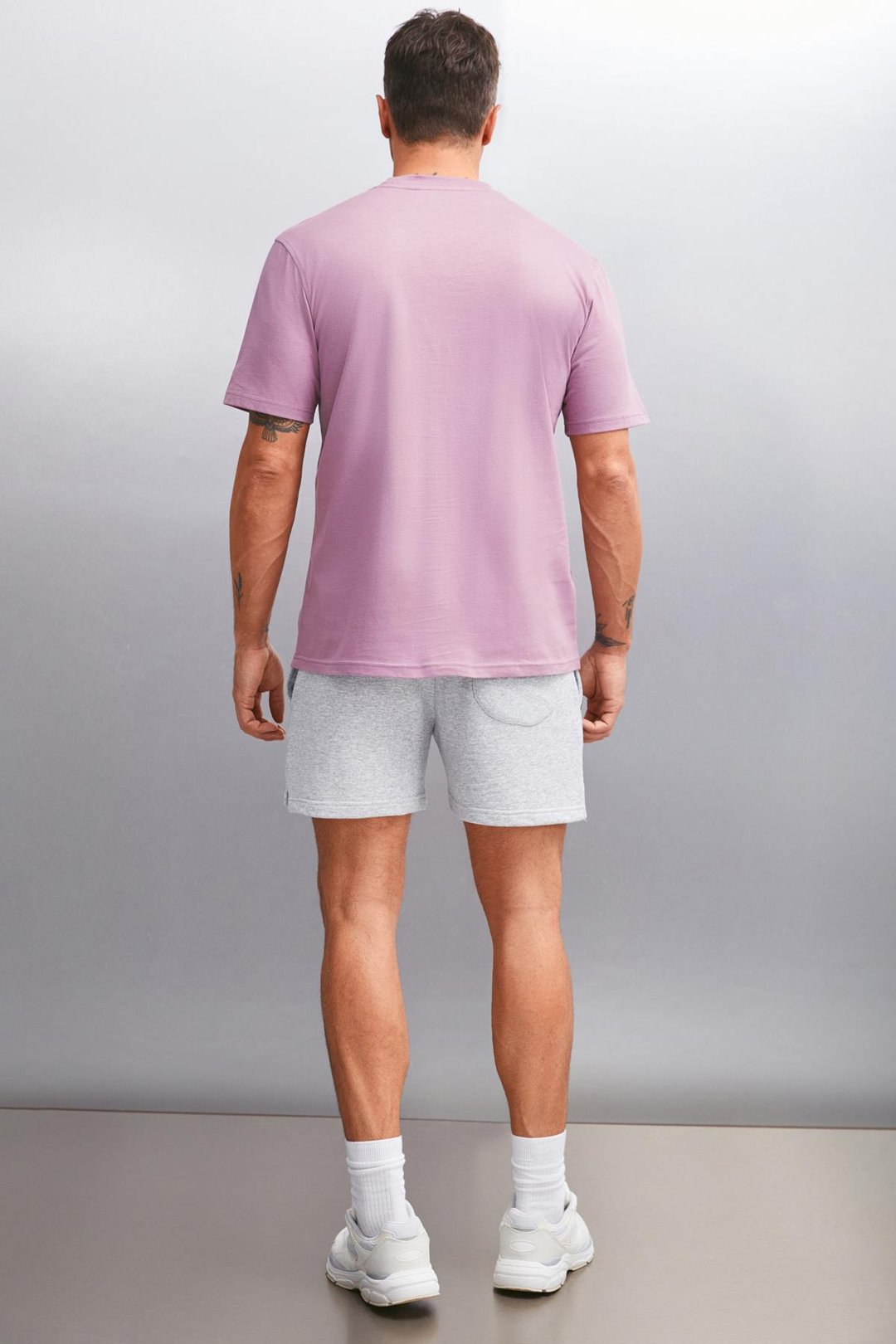 Alessandro Erkek 4'lü Organik Pamuk Regular Kalın Dokulu Bisiklet yaka Pmb- Gri- Vzn- Byz T-Shirt