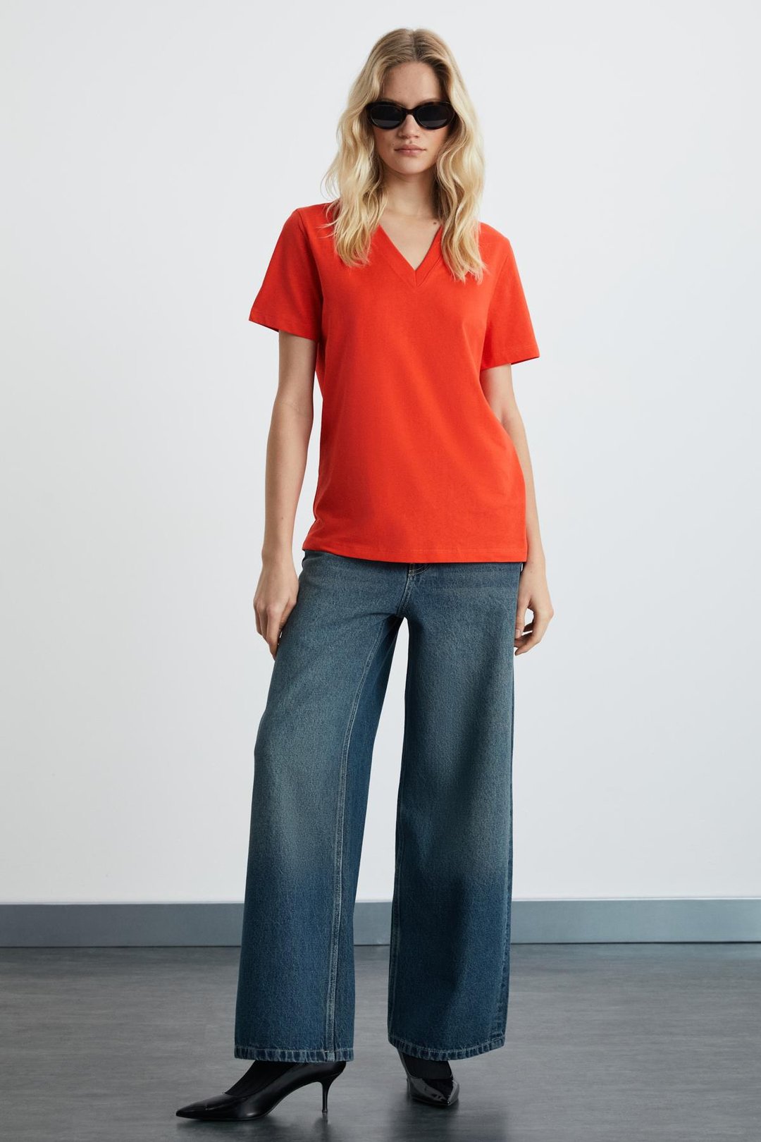 ALINE Kadın Kırmızı T-Shirt