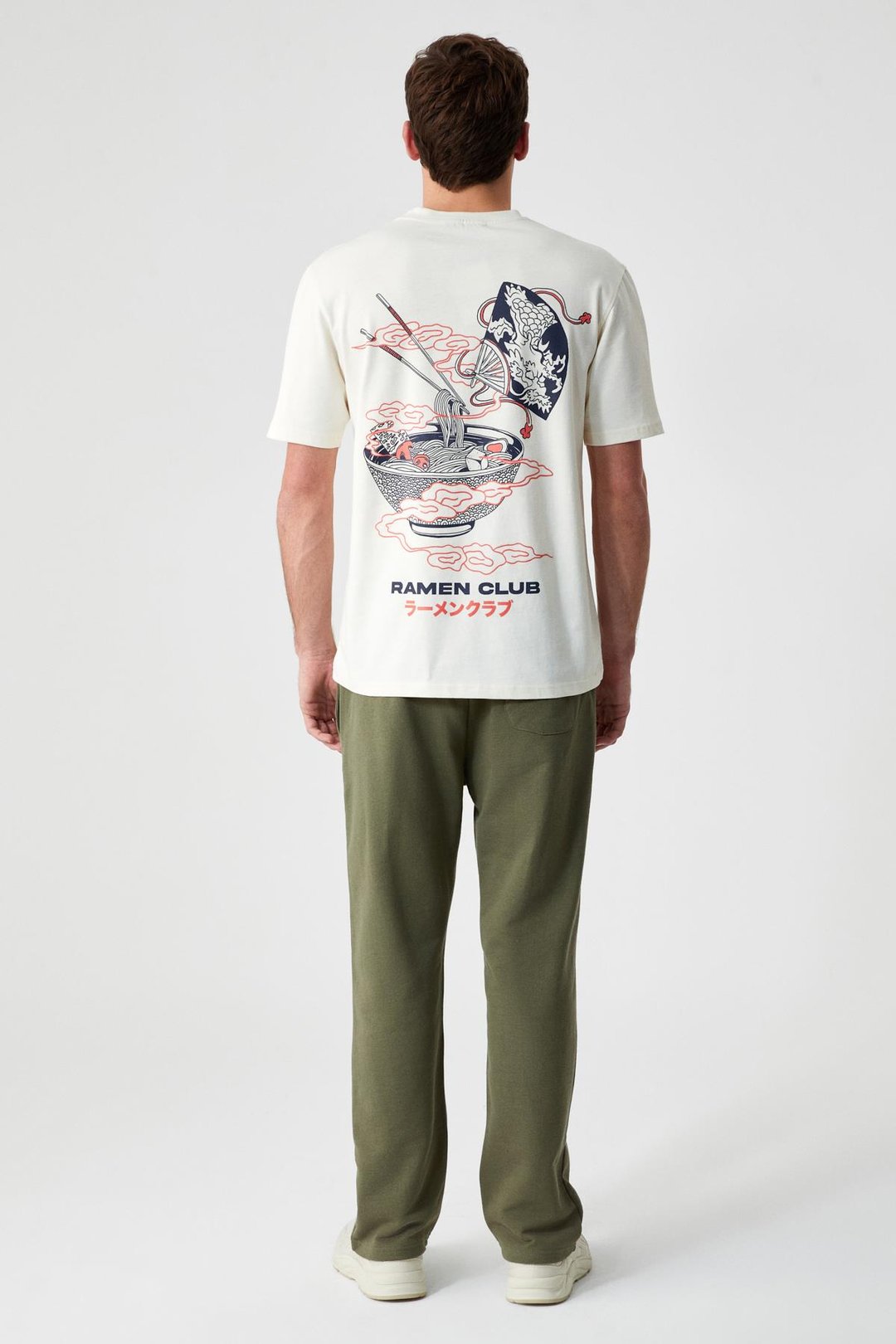 ALPHARA Erkek Organik Pamuklu Regular Haki Eşofman Altı