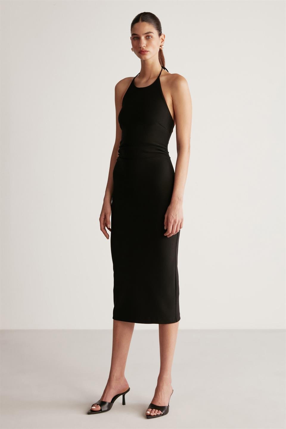 ANDIE Örme  Siyah  Elbise