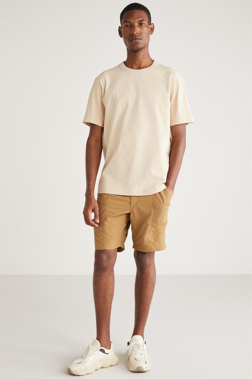 ASTONS Basic Relaxed Vanilya Tekli T-Shirt