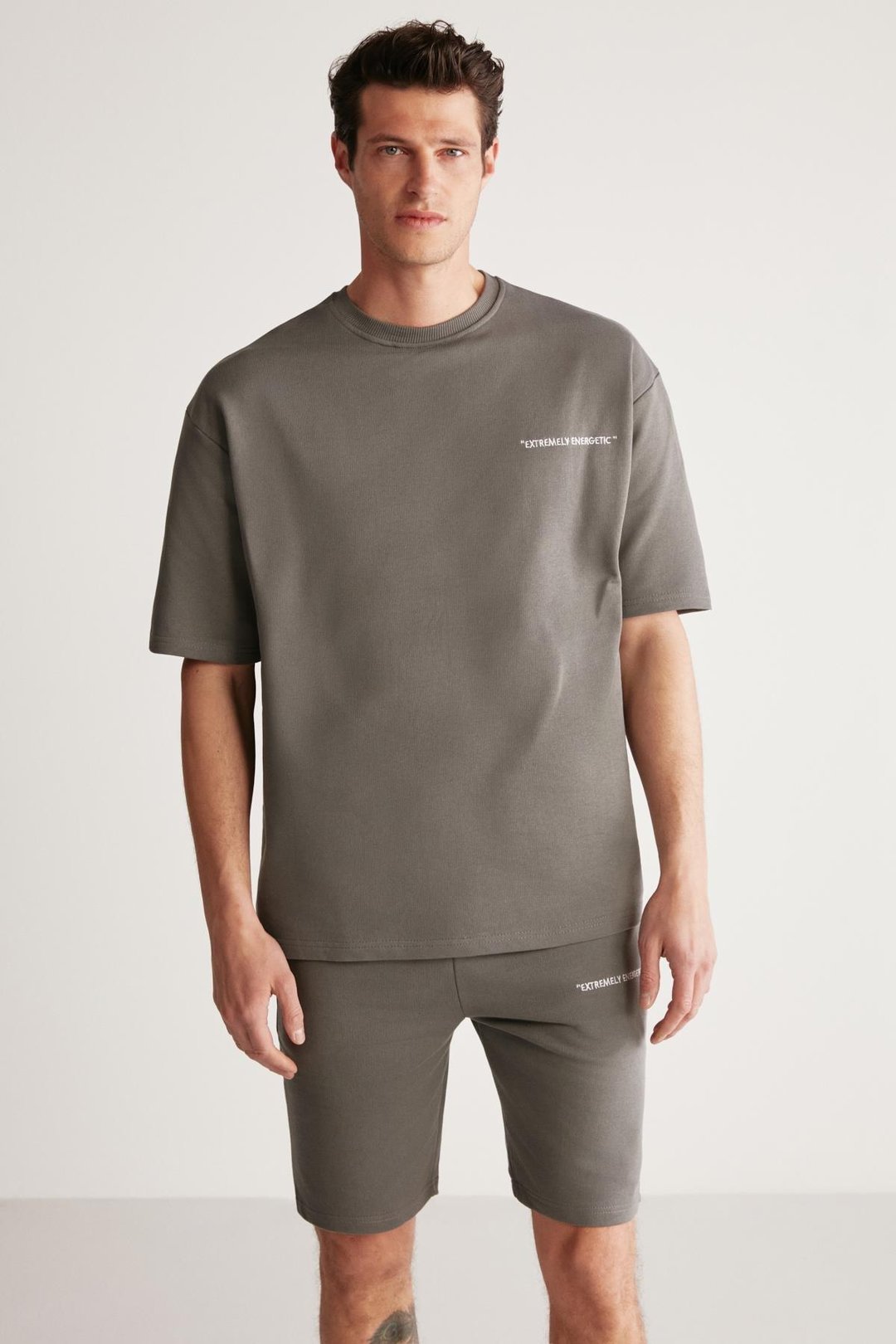 Buga Comfort Gri Şort & Bermuda