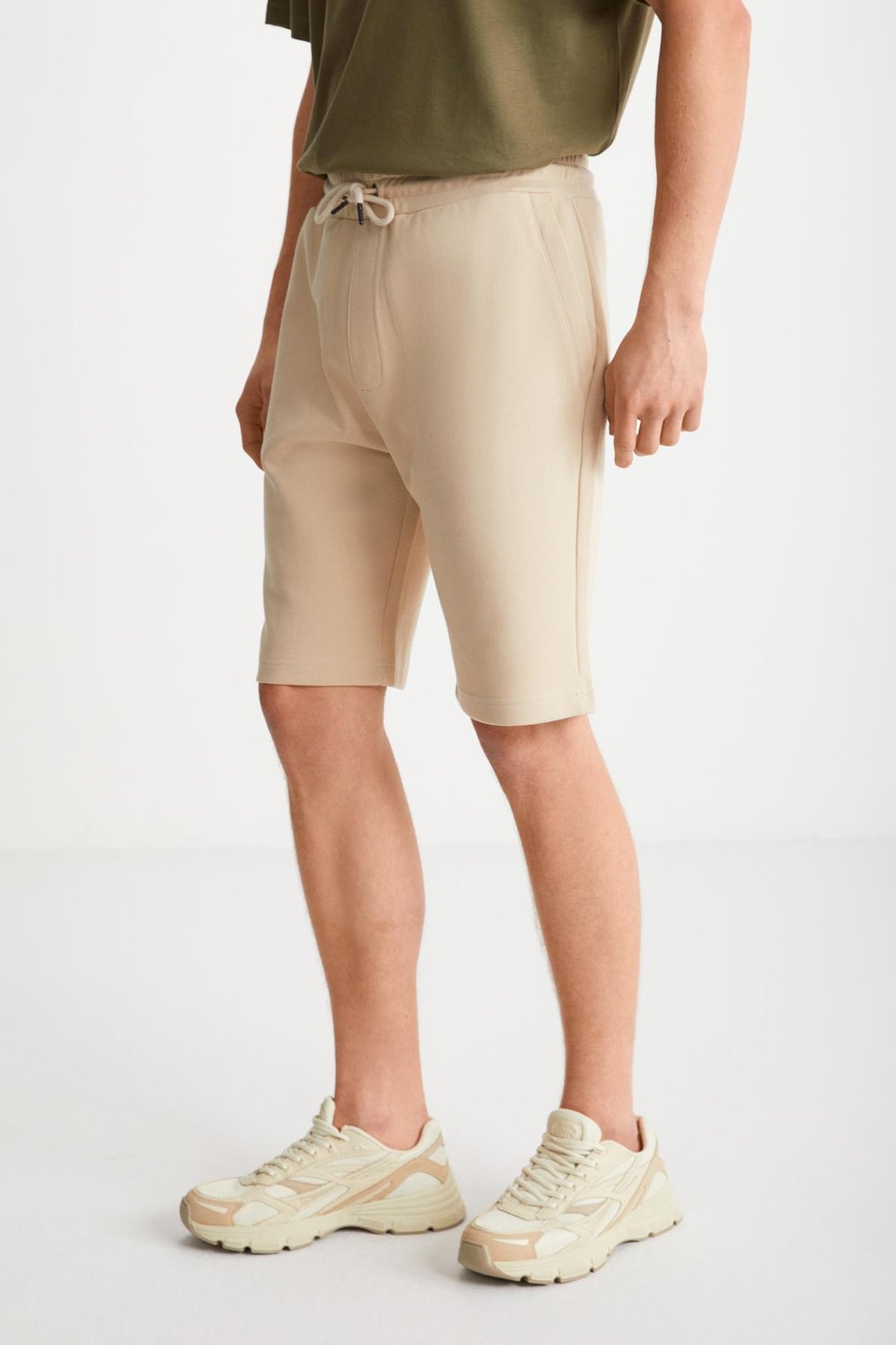 CAMILLO Straight Regular Bej  Şort & Bermuda