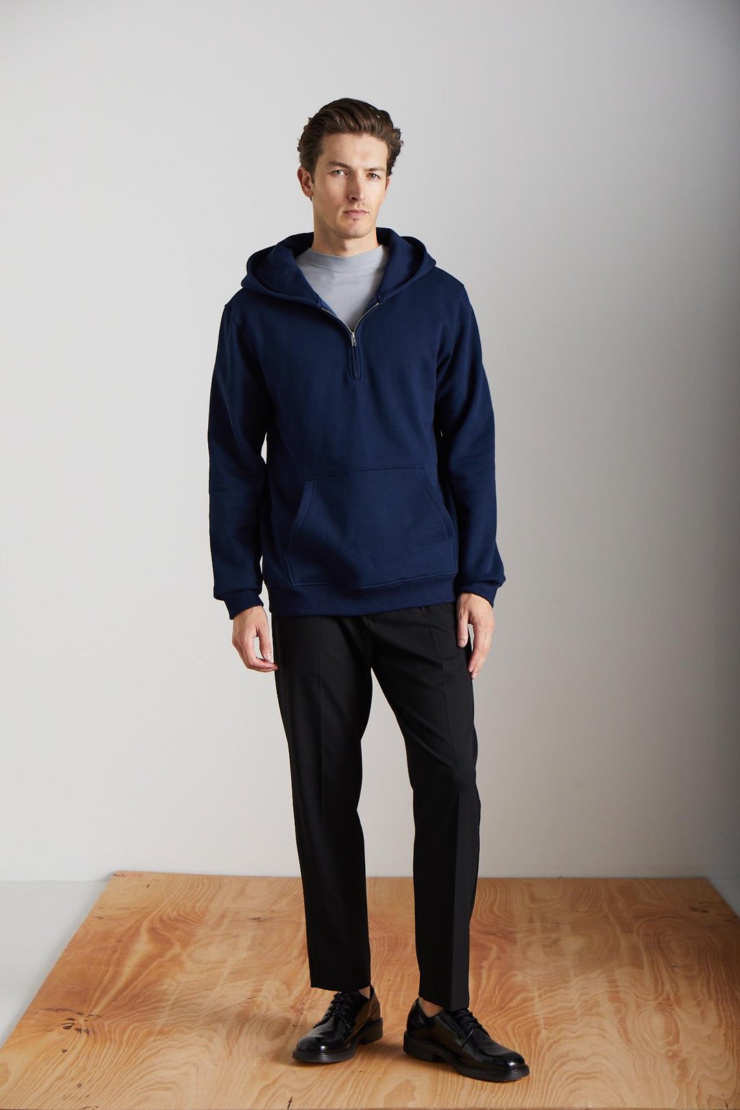 CANCELLED Erkek Pamuk-Polyester Lacivert Sweatshirt