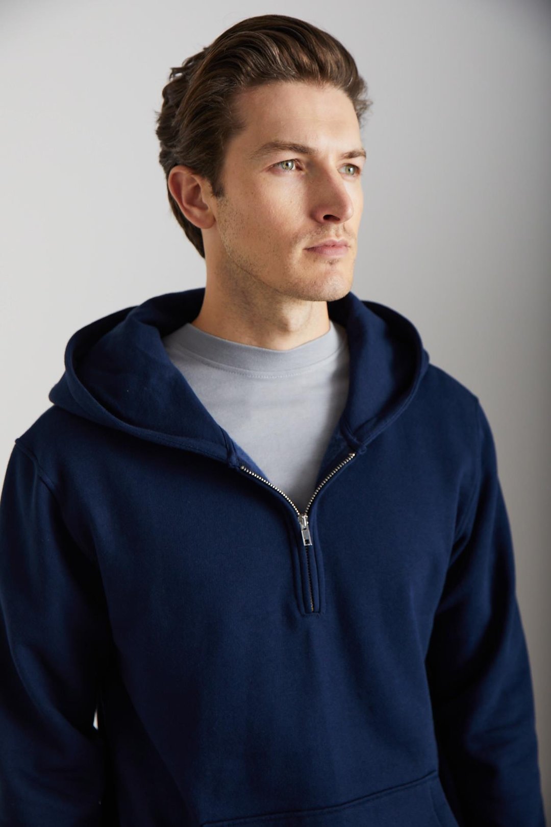 CANCELLED Erkek Pamuk-Polyester Lacivert Sweatshirt