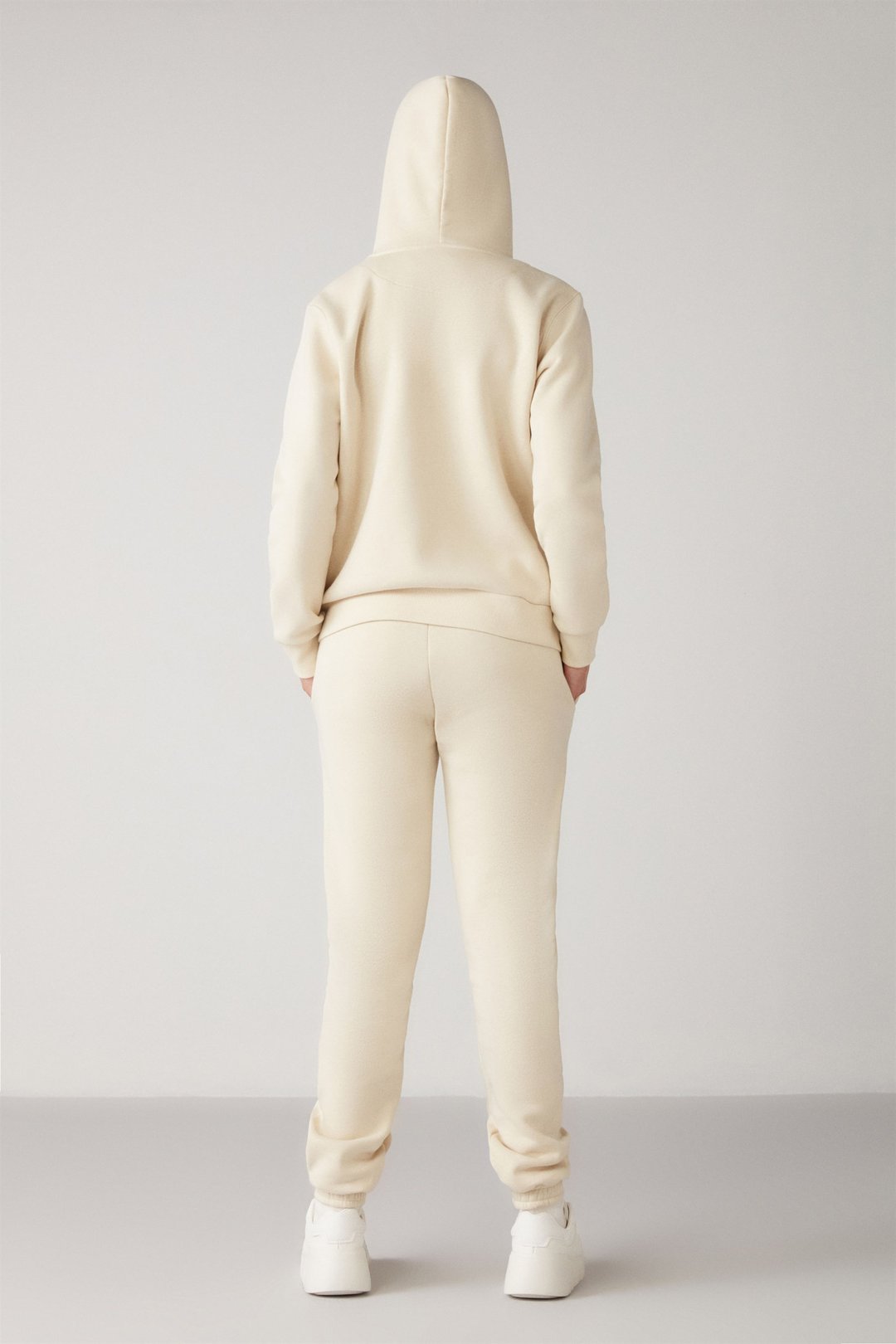 CARLOTA Örme Relaxed Vanilya  Sweatshirt
