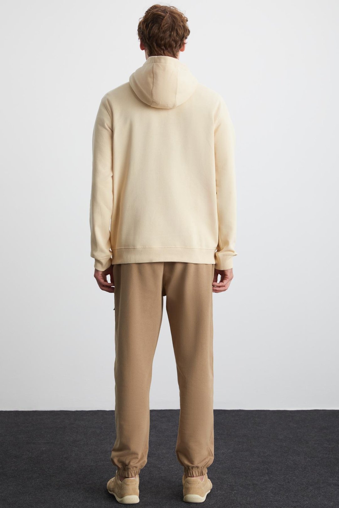 CARTMEL Basic Relaxed Bej Tekli Sweatshirt