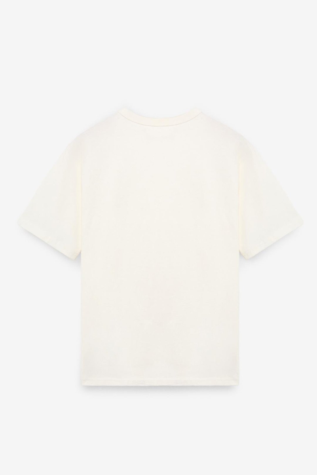 CATWALK Erkek %100 Pamuk Regular Fit Ekru T-Shirt