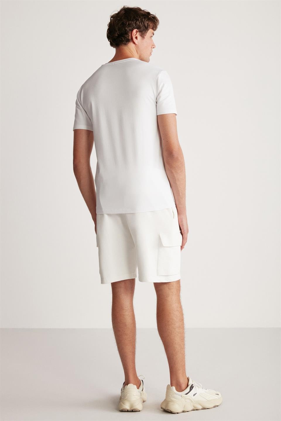 CHAD  Slim Beyaz  T-Shirt