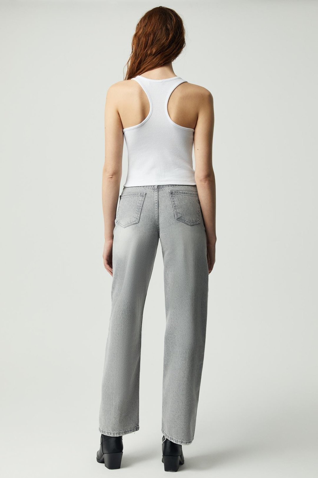 COCINA Kadın Relaxed Gri Jeans