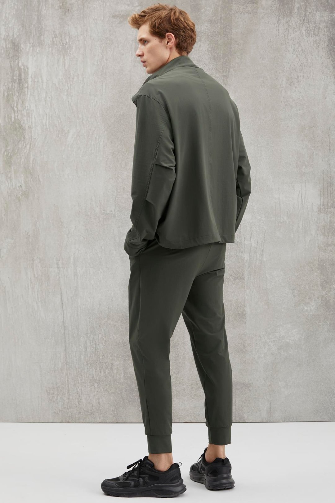 CRISTIAN  Regular Yeşil Tekli Eşofman Altı