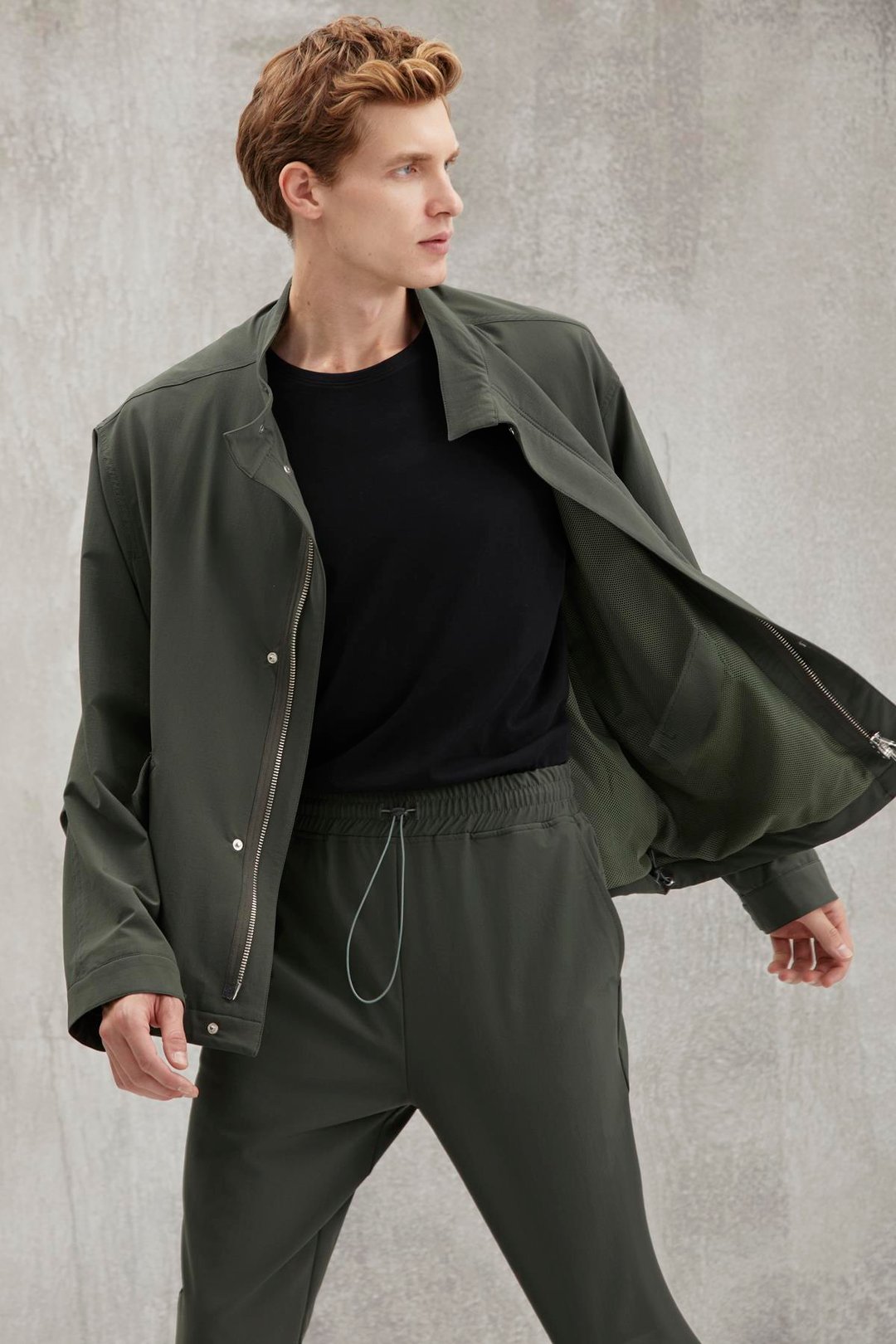 CRISTIAN  Regular Yeşil Tekli Eşofman Altı